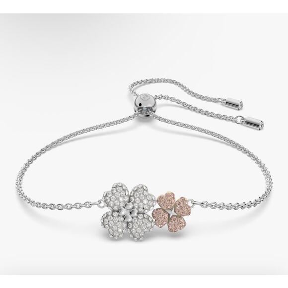 Swarovski Latisha Flower Multi-Color Bolo Bracelet*NEW in box - Picture 1 of 2